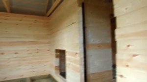Строительство бани своими руками из бруса!