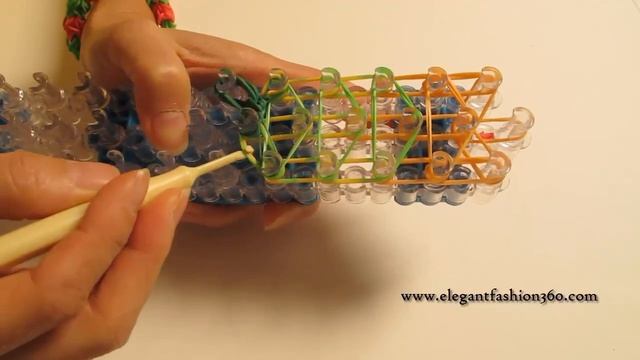 Rainbow Loom Pineapple Charm - How to смотреть онлайн