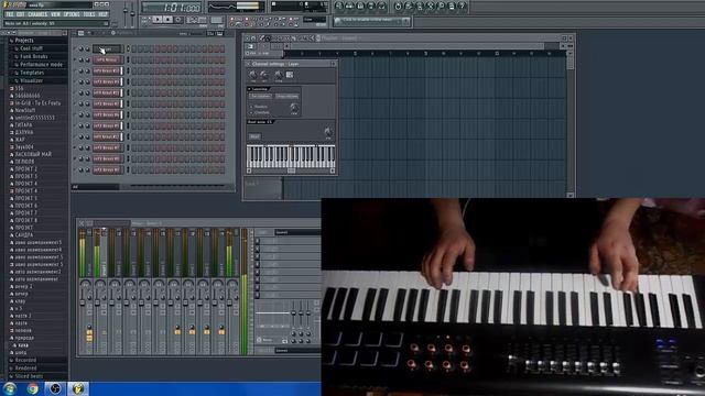 автоаккомпанемент. как работает на миди клавиатуре смотреть онлайн