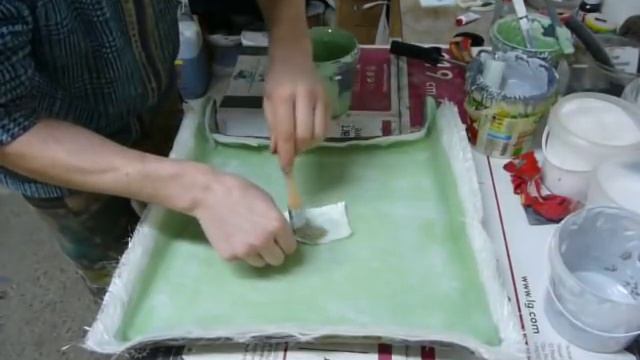 Изготовление стеклопластка. Процесс ламинирования смотреть онлайн