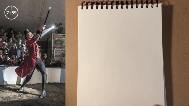 Gesture Drawing #4 - Circus (Sketch with me) смотреть онлайн