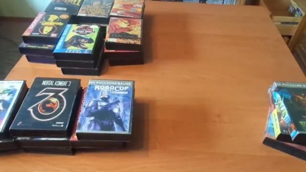 Мои картриджи для Сеги (Genesis/Mega Drive)