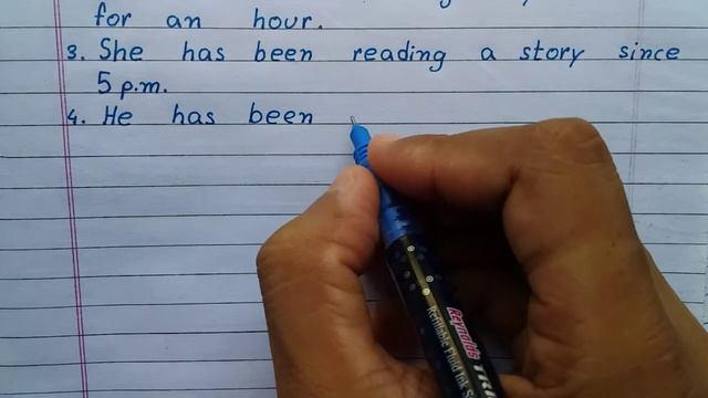 10 examples of Present Perfect Continuous Tense смотреть онлайн