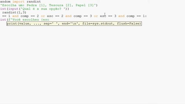 Ex 034 - Pedra, Papel ou Tesoura - Exercício Python смотреть онлайн
