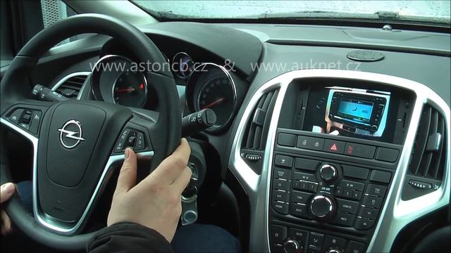 Montáž DVD autorádia s GPS TID-8972 a parkovací kamery do Opel Astra J 2011 смотреть онлайн