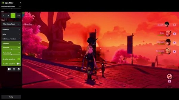 Genshin Impact Movie Graphic Settings + Showcase [Full Video] [Ger] | Geforce Experience