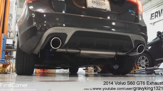 Best Volvo S60 exhaust sounds: T5, S60R, 2.0T. смотреть онлайн