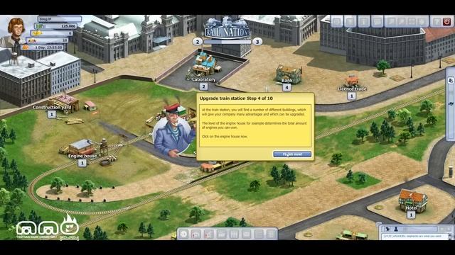 Rail Nation Gameplay First Look - HD смотреть онлайн