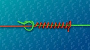 Узел МОРКОВКА - Как вязать? Лучшие рыболовные узлы #4