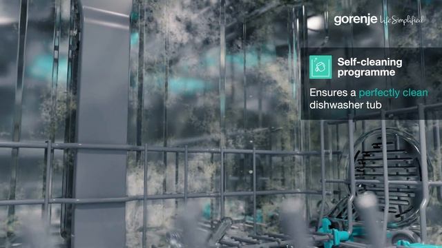 Pomivalni stroj Gorenje SmartFlex | Samočistilni program смотреть онлайн