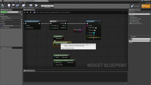 Random Bool in Unreal Engine 4 смотреть онлайн
