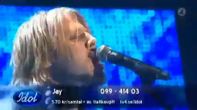 Jay Smith - Enter Sandman Swedish Idol 2010 смотреть онлайн