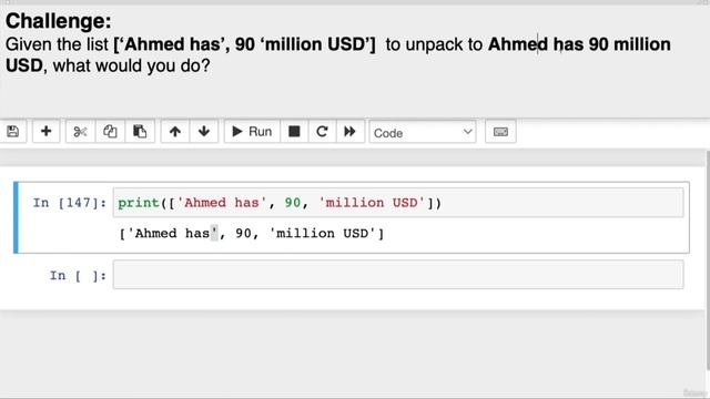 050 Python List Challenge & Solution 11 Unpack смотреть онлайн