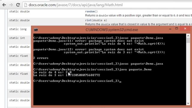 5-3 Paquetes: Ordenando los archivos java. смотреть онлайн