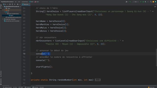 Je code le jeu Squid Game en Java (attention spoil) смотреть онлайн