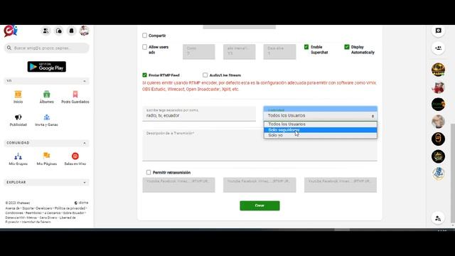 Streaming de vídeo gratis, como crear un canal y transmitir en vivo ? смотреть онлайн