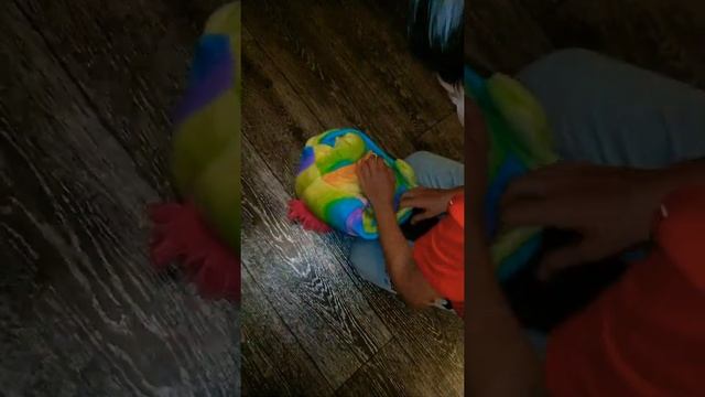 Как из пижамы сделать мягкую игрушку? #shorts смотреть онлайн