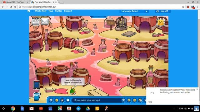 Club Penguin Rewritten Box Dimension смотреть онлайн