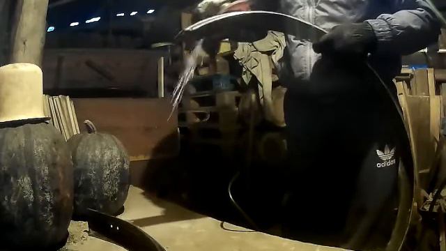 Ремонт крыльев велосипеда