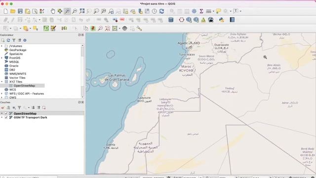Qgis: Comment obtenir des fonds de carte Google et Satellite смотреть онлайн
