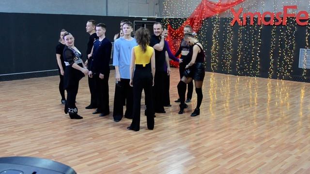 ХАСТЛ, Discofox, XmasFest 2022, JnJ Rising Star, 18 финала, заход 3 смотреть онлайн