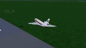 United Airlines Flight 232 (Roblox Crash Animation)