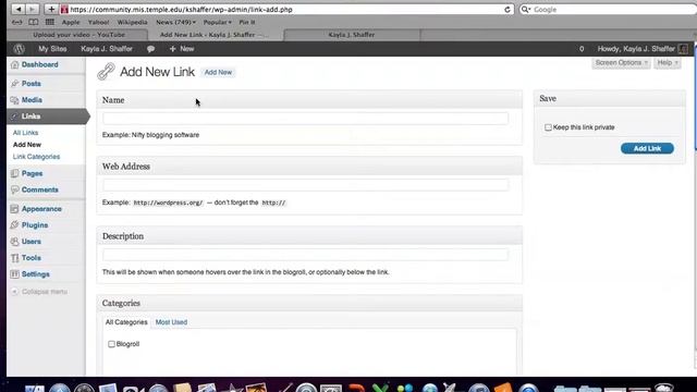 WordPress Widgets смотреть онлайн