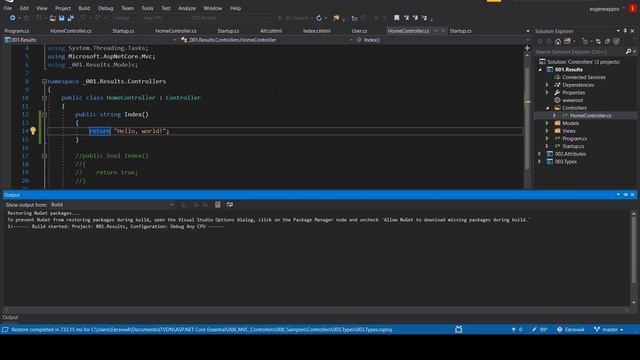 ASP.NET Core Essential. Урок 8. Контроллеры смотреть онлайн