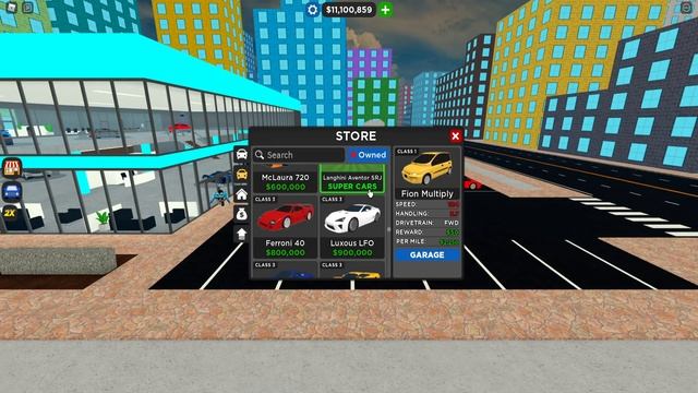 НОВАЯ БЕСПЛАТНАЯ ЛИМИТКА С 2х Money и НОВОЕ НЕБОЛЬШОЕ ОБНОВЛЕНИЕ В Car Dealership Tycoon | Роблокс смотреть онлайн