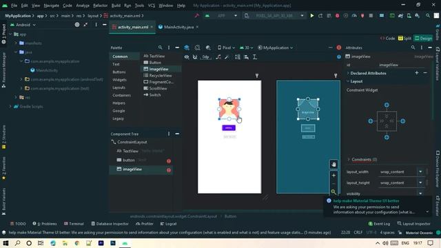 Use of XML & JAVA | Android Development tutorial in Hindi #2 смотреть онлайн