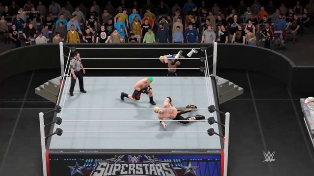 readshaw05 Vs FAWS 10 Vs Jay Etherington Vs Joshua Adams | Fatal 4-Way Match | WWE 2K17 смотреть онлайн