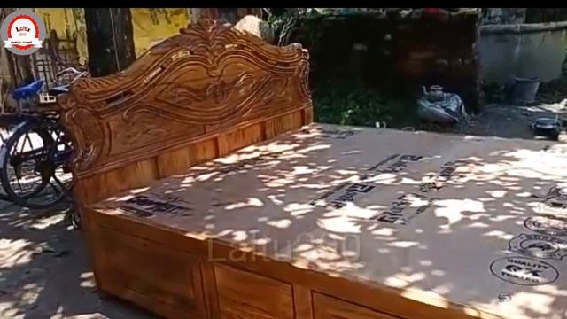 6/7 Box Bed Design Full HD Video || Double Bed Design || Sagun Wood Box Bed || সেগুন কাঠের Box খাট смотреть онлайн