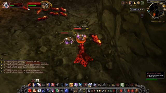 WOW Classic WOTLK Warrior Grind Solo Leveling Blackrock Depths (BRD) смотреть онлайн