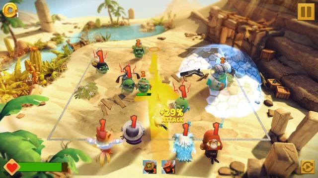 ANGRY BIRDS EVOLUTION Walkthrough Gameplay Part 23 - The Ski Resort (iOS Android) смотреть онлайн
