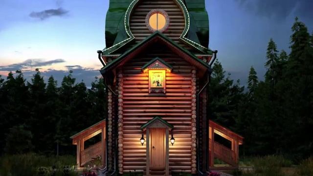 Экстерьерная 3d-визуализация храма