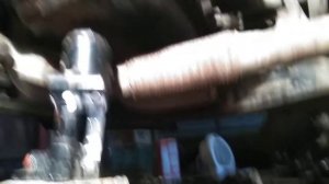 Снятие МКПП акцент через низ, без откручивания подрамника