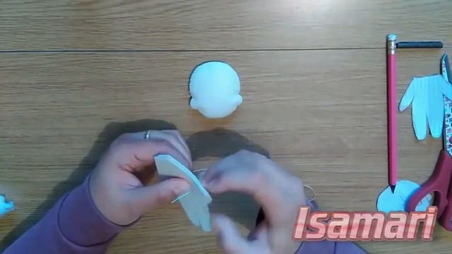 Como hacer muñeco chibi base de fieltro (patrón) смотреть онлайн