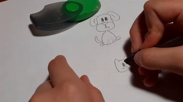 Учение рисовать простых животных смотреть онлайн