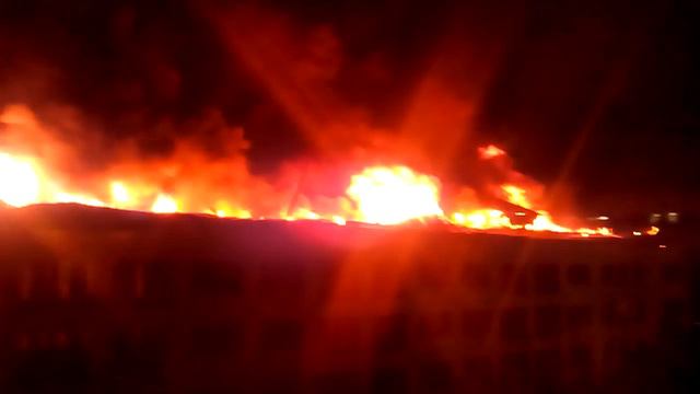 Пожар в гостинице "Жетису" в центре Алматы смотреть онлайн