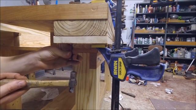 Installing A BIG Vise (Yost 9 Inch Quick Release Vise)