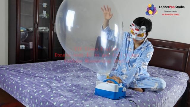 [Balloon Game] VIP Video VOL.1 Pump when sitting on 18 inch balloon смотреть онлайн