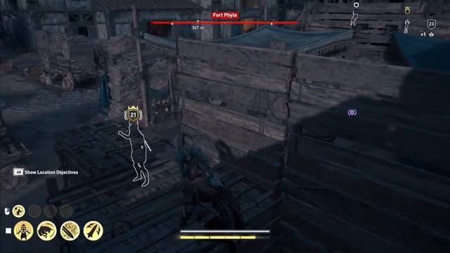 Attika Fort Polemarch Cultist Location Clue - AC Odyssey | Siptan Gaming