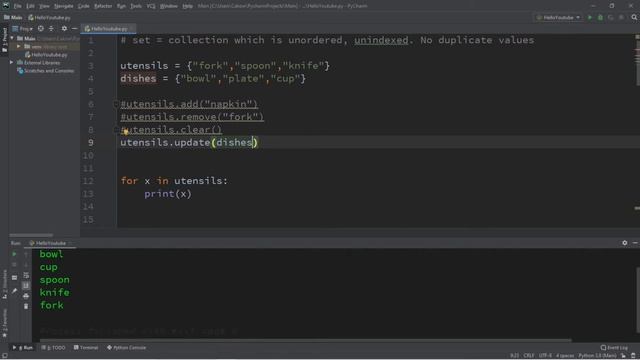 Python sets ? смотреть онлайн