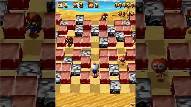 Java-игра Bomberman Atomic 3D - Этап 10 - lvl 1 смотреть онлайн