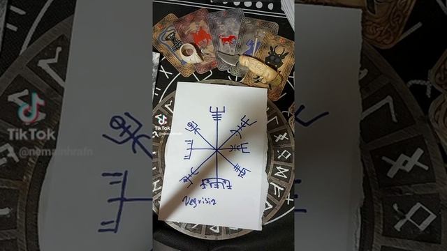 Vegvisir? рунический компас #руны #магия #рунический смотреть онлайн