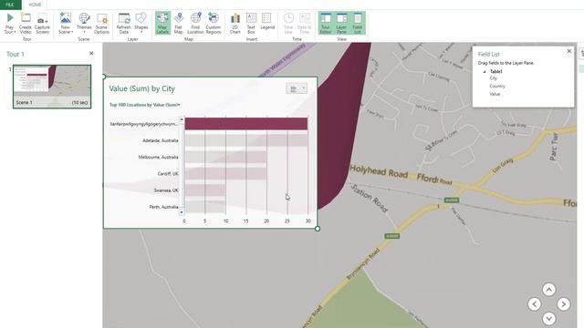 How to Build a 3D Map in Excel смотреть онлайн
