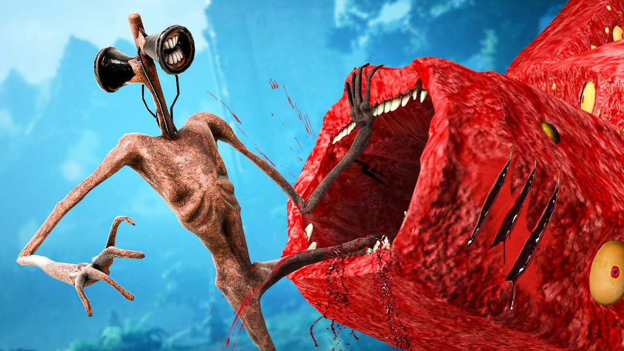 ПОЕЗД ПОЖИРАТЕЛЬ ПРОТИВ СИРЕНОГОЛОВОГО! КТО САМЫЙ СИЛЬНЫЙ? БЕЗУМНАЯ БИТВА SCP ЗА ЖИЗНЬ В Garry`s Mod смотреть онлайн