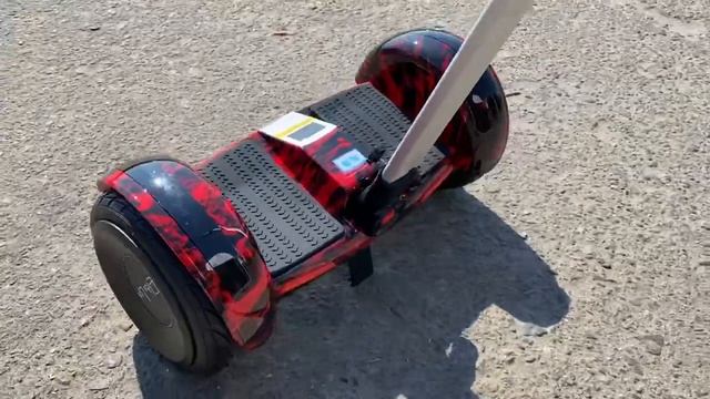 Сигвей с ручкой для рук А8 красное Пламя смотреть онлайн