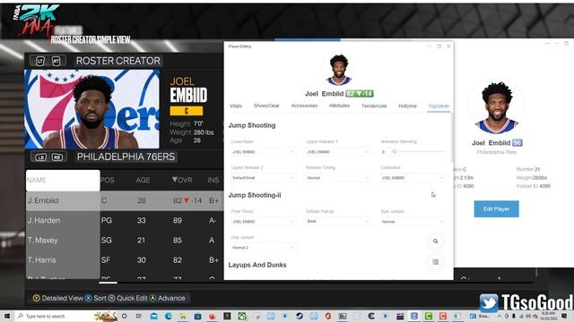 v1.0.2 update NBA 2K Tools Roster Editor by looyh for NBA 2K23 PC смотреть онлайн
