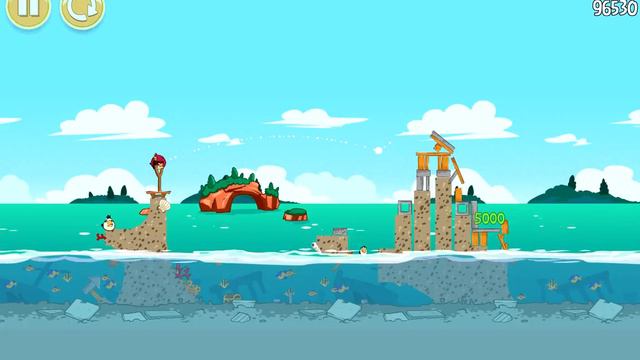 Angry Birds Seasons. Piglantis (level 2-4) 3 stars Прохождение от SAFa смотреть онлайн